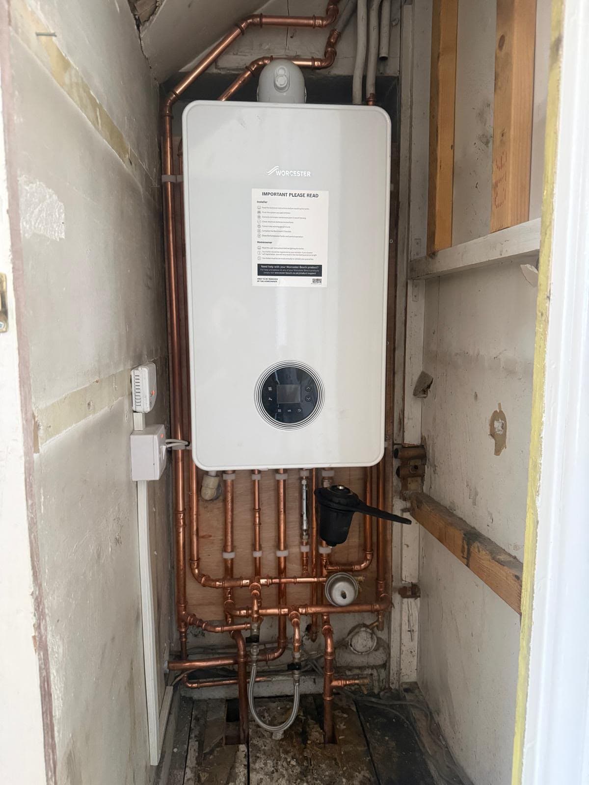 Finance options available on new boiler installations